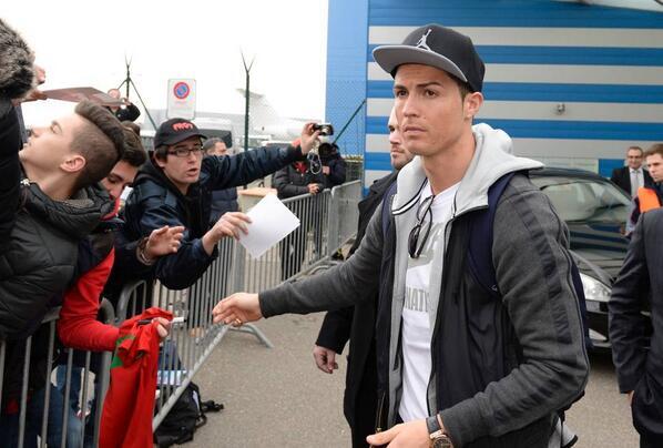 Cristiano Ronaldo em Zurich.