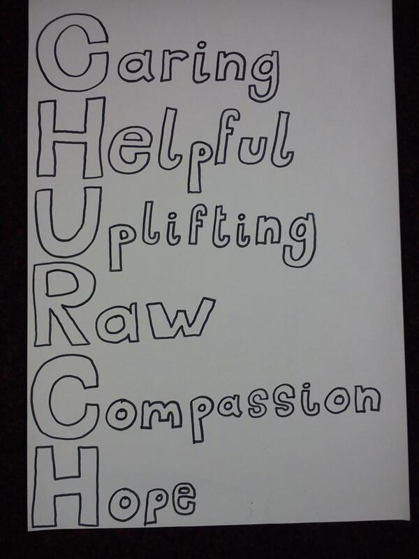 Youth Group called Horizon have created some advertising campaign ideas for Church. Retweet the one you like best?!