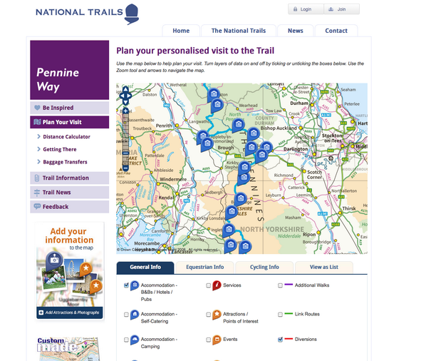 NationalTrails's tweet photo. Fancy tackling the #PennineWay ? It will be all the easier to plan now we have the interactive @OrdnanceSurvey map ! http://t.co/AuA8lqdn8Z
