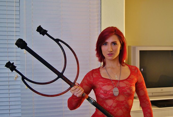 Prepare yourself as you wish, resistance is futile. Wielding a fire trident. http://t.co/shRq9CrPM3<a href="/tag/fetish"class="tags"><span>#fetish</span></a><a href="/tag/cuckold"class="tags"><span>#cuckold</span></a><a href="/tag/chastity"class="tags"><span>#chastity</span></a>