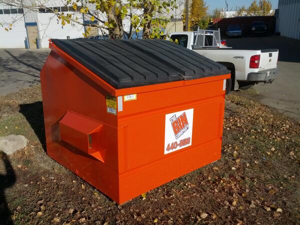 Get your 6yd Front loader bin today from Smartway Disposal - Best Rates In the city! 780-440-BINS
