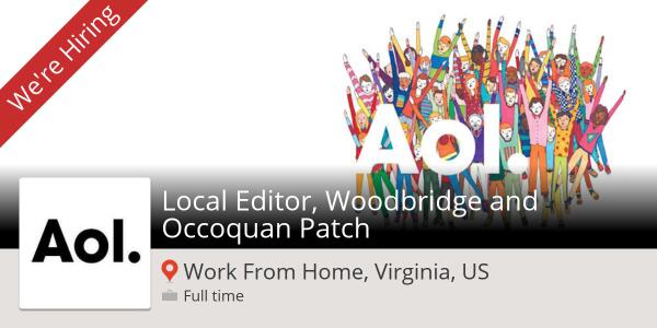 AOL is hiring a Local Editor, Woodbridge and Occoquan Patch workfor.us/aol/4sf01 #Job