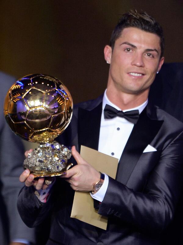 Cristiano Ronaldo: 2013 FIFA Ballon d'Or winner in GIFs