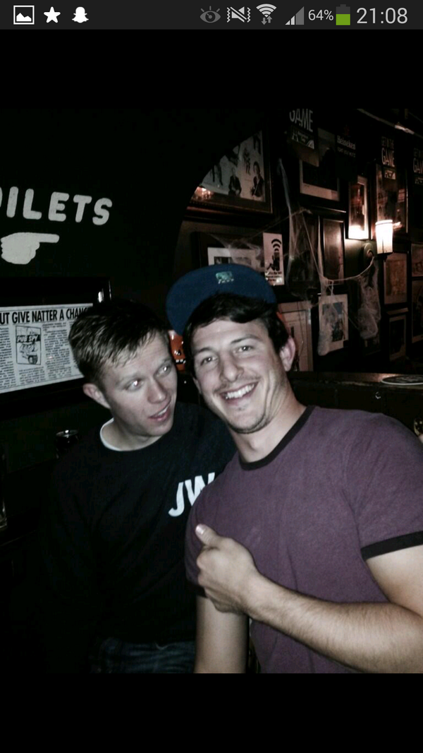 bconlon7's tweet photo. @Seanarmie11 nice one man I guess you owed me one for looking after you that night in taaffes ;) http://t.co/EvdHH8IaaF