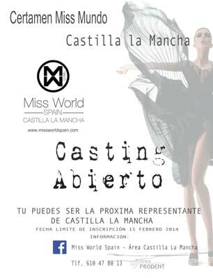 MWSCastillaM's tweet photo. Todo dispuesto para comenzar con los casting provinciales para buscar a la mujer mas bella de Castilla La Mancha http://t.co/miNZ33FTqo