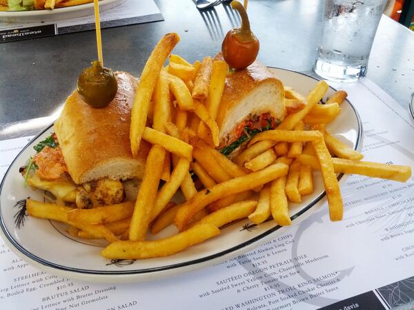 Lunch time gets so much better with our Margarita Chicken Sandwich.