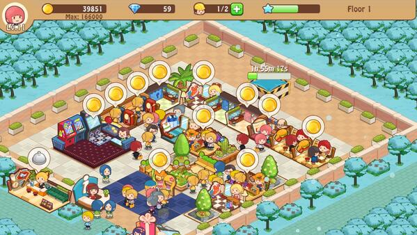 bunga142's tweet photo. So cute game! #HappyMallStory ID: bA8LwW2s3G @HappyHappyLabs http://t.co/RnIPdlNhaF http://t.co/8LaNwjl3Qy