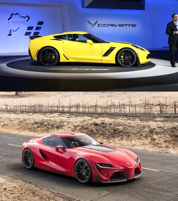 New #Vette or #Supra??