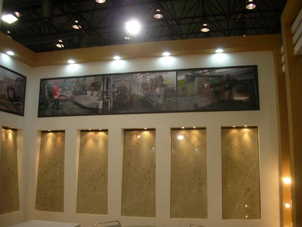 HSAMARBLE's tweet image. Mocca Beige pictures from İzmir Natural Stone Fair #3