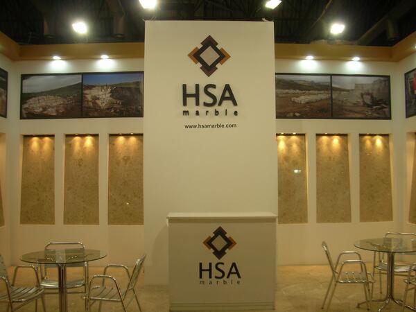 HSAMARBLE's tweet image. Mocca Beige pictures from İzmir Natural Stone Fair #4