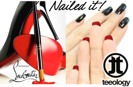 teeology's tweet photo. Mani Monday! @LouboutinWorld inspired! Gorgeous from your hands to your feet! http://t.co/VHGq216Ftr