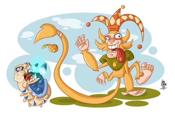 fruitsntails's tweet photo. Primeira fan art do @FruitsnTails, enviada por Leandro Estevam. :D (Download > http://t.co/wegILxC9b6) http://t.co/gEvlSLKO8x