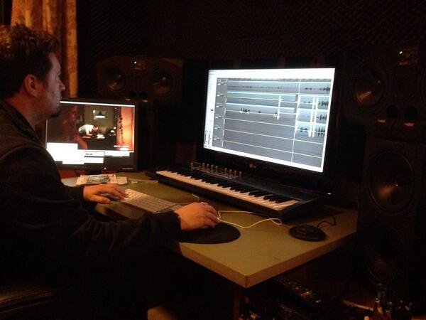 PleasureIslFilm's tweet photo. Sound designer Nick Bridge-Butler working hard creating the best quality sound for the film. http://t.co/wdGwkGwxNn
