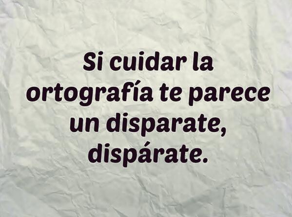 accionpoco's tweet photo. Dispárate... http://t.co/uVJBsIsSUG