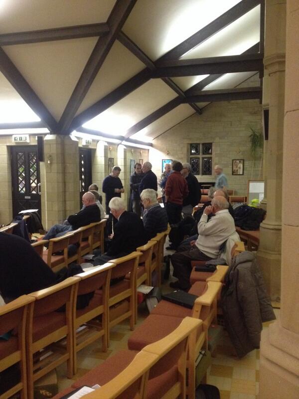 The boys in fine voice at Rossendale Male Voice Choir