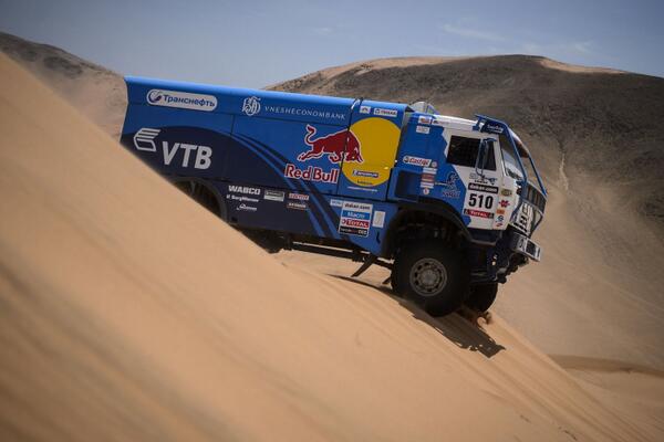 Andrey Karginov ganó la #Etapa8 en #camiones  del #Dakar2014 bit.ly/Kg0LAL