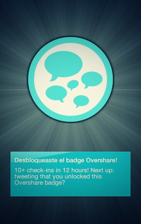 richierg7's tweet photo. Desbloqueó el badge "Overshare"! http://t.co/FO4YOmYW9q http://t.co/Y9N0CVreAY