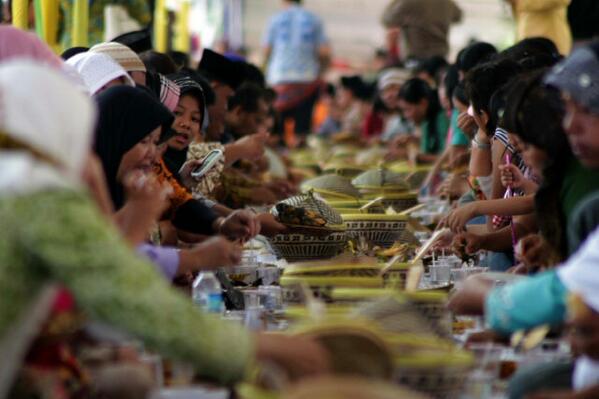 Nyeruit masal, makan siang ala ulun lampung