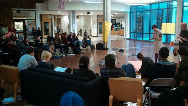 General Assembly for reclaiming student power at The Evergreen State College #studentpower