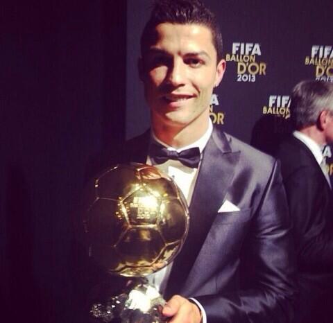 hardadisigit's tweet photo. Congratulation to @Cristiano you deserve it. http://t.co/YYj3it4C44
