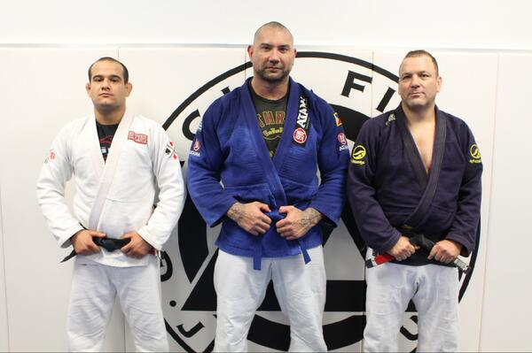 Dave Bautista on X: @joshrafferty @AWESOME_JOEYB Great day on the mat at  Ybor BJJ Joey that smile's not fooling anyone.  /  X