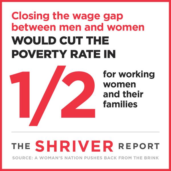 ShriverReport's tweet photo. #WhatWomenNeed http://t.co/p5v4SSxnqQ