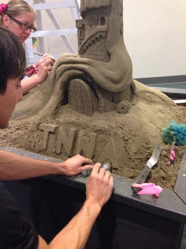 Good Bye TNNA! We had a great time, There even was a Sand Castle!