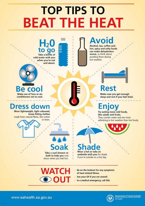 Lew Short on Twitter: "Simple health tips from @SAhealth 