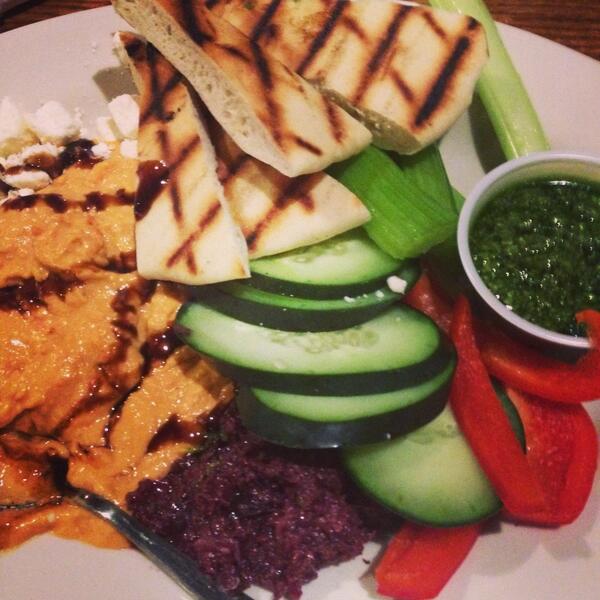 ChelsieHadden's tweet photo. . @waddellsbrewpub - just had the hummus plate. So good. #Spokane http://t.co/8IguJd0kQm