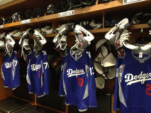 LA Kings on X: .@Dodgers Warm-Ups  / X