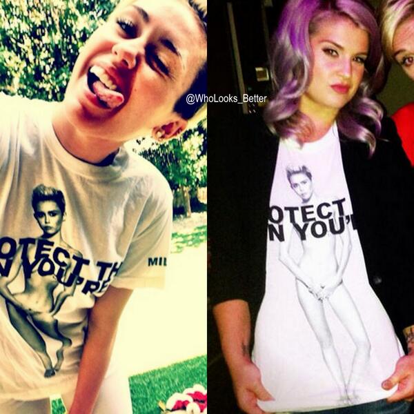 WhoLooks_Better's tweet photo. Miley Cyrus VS Kelly Osbourne
RT for Miley 
FAV for Kelly http://t.co/qT8s4CnVsL