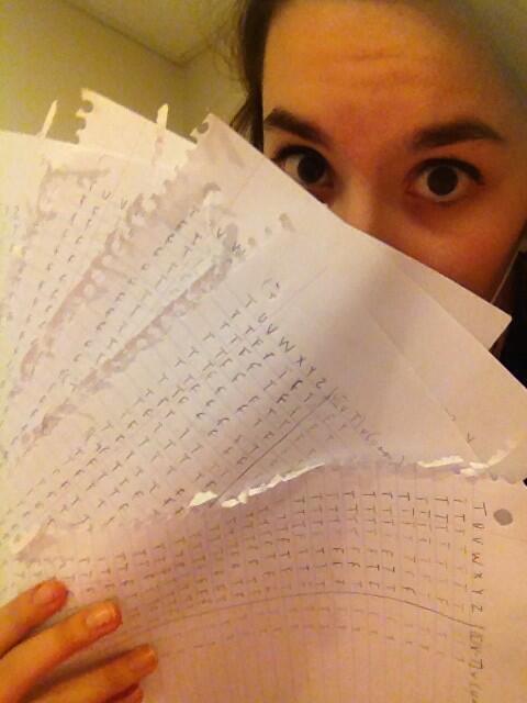 Slowly dying while writing all of these T's and F's for truth tables😅 #logicandreasoning #kewlkidzonly