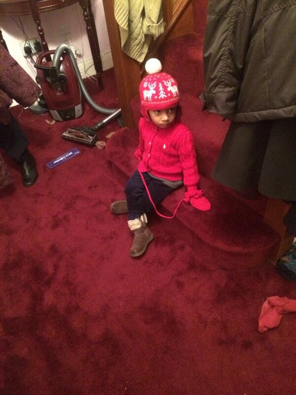 Blue steel like her dad