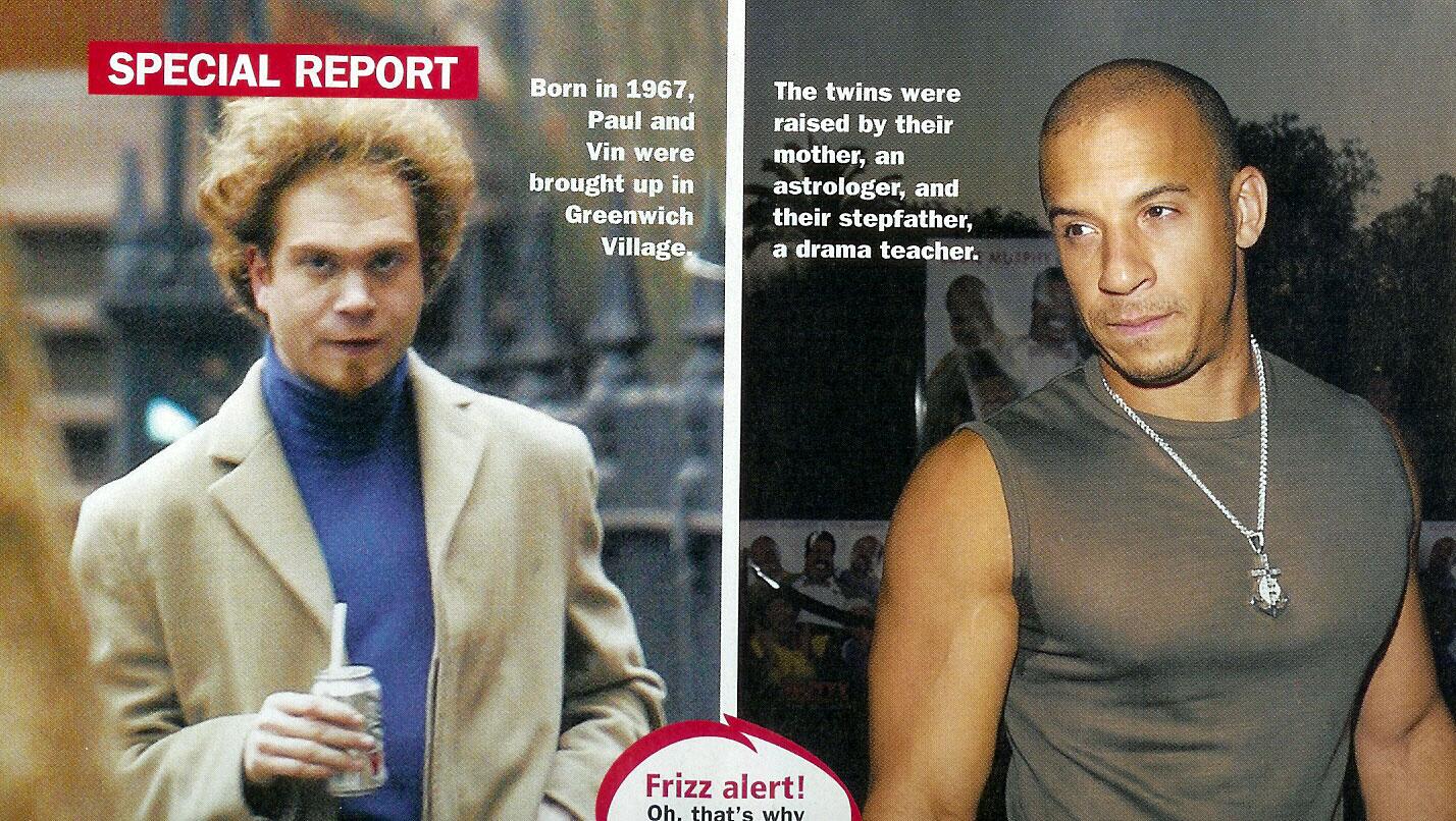 vin diesel and his twin brother