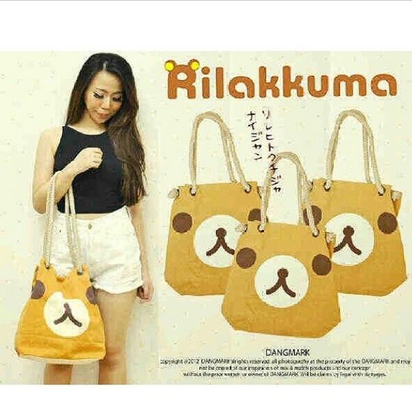 gitstore_'s tweet photo. totebag rilakuma. price? langsung line atau contact yg dibio ;) http://t.co/08MRsDIMez