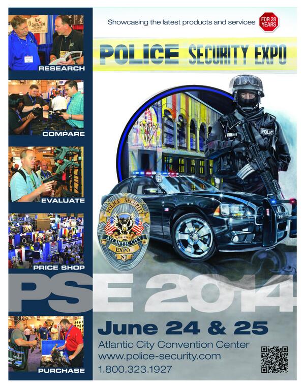 PoliceSecExpoAC's tweet photo. PSE14: 161 days, 10 hours, 0 minutes, and 16 seconds left until Police Security Expo 2014 http://t.co/YP9fbHL5Qa