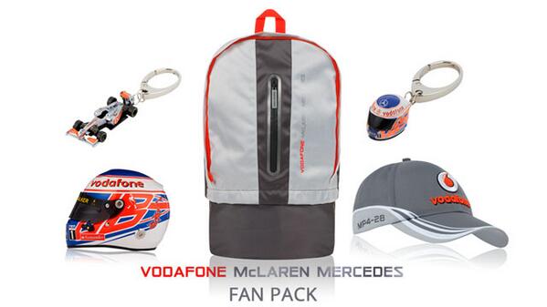 You can win a McLaren bundle inc a 1:2 scale Jenson helmet, rucksack, cap and keyrings! Just RT and Follow to enter!