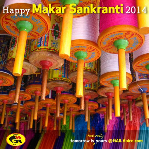gailindia's tweet photo. GAIL wishes you and your family a very #Happy #Makarsankranti! Stay #infotained @ http://t.co/1rvvvsSmkv #RT http://t.co/PPUX0FifHJ