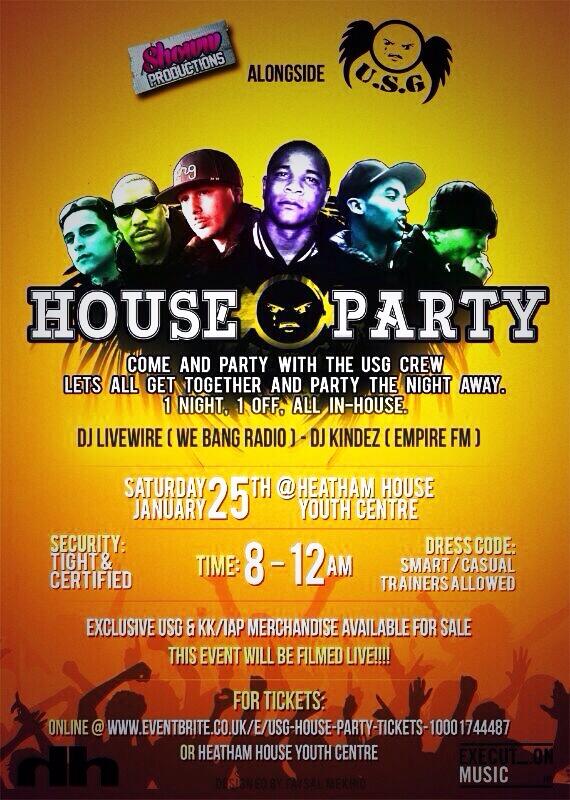 For Those Who Didn't Know We Are Selling Tickets 4 USG Party So Make Sure You Get Yours B4 There Sold Out