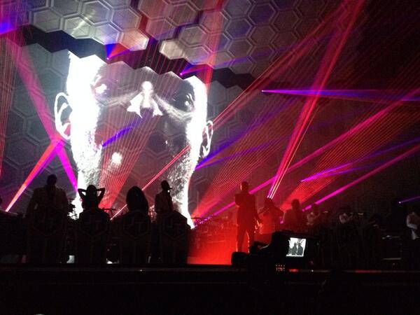 kkameyama's tweet photo. Props to @jtimberlake  and @THETNKIDS on the show in Edmonton tonight!  Blew the roof off Rexall! http://t.co/O8q5otwGY3