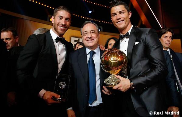 Sixth Real Madrid player to win the Ballon d’Or bit.ly/1d2PZVn #halamadrid
