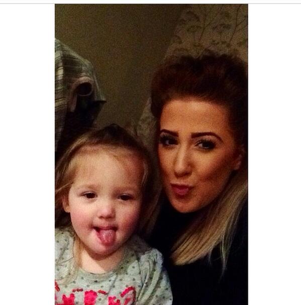 JessDaviesx's tweet photo. Kiara is getting just as cheeky as @Laurenadamsx http://t.co/g9ddGLlQpG
