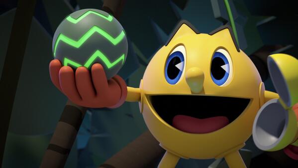 BandaiNamcoUK's tweet photo. Speaking of Pac-Man, who has been watching Pac-Man and the Ghostly Adventures? #PacIsBack #GhostlyAdventures http://t.co/OuiUu18rDR