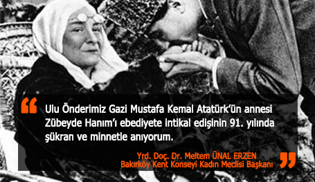 Bir Anne Tüm Dünyayı Değiştirebilir. <a href="/MeltemUnalErzen/">Doç. Dr. Meltem Ünal Erzen T.C.</a>