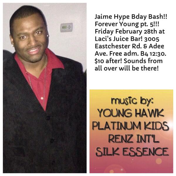 JAIMEHYPE's tweet photo. My bday party Friday 28! What happens here stays here! http://t.co/A8BaOWoTrw