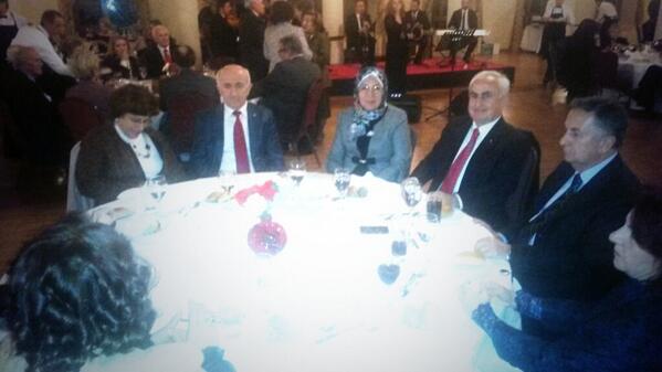 Idareciler günü akşam yemeği anısına.