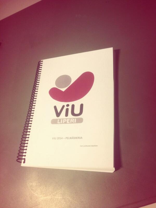 yli_s's tweet photo. Let the season begin! #pesis #uunituore #viu #playbook http://t.co/qG9ivzni95
