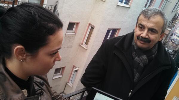 .#JWWIstanbul #student @AlainaMattis gets the scoop from #Istanbul #mayoral candidate/ Minister Sirri Sureyya Onder.
