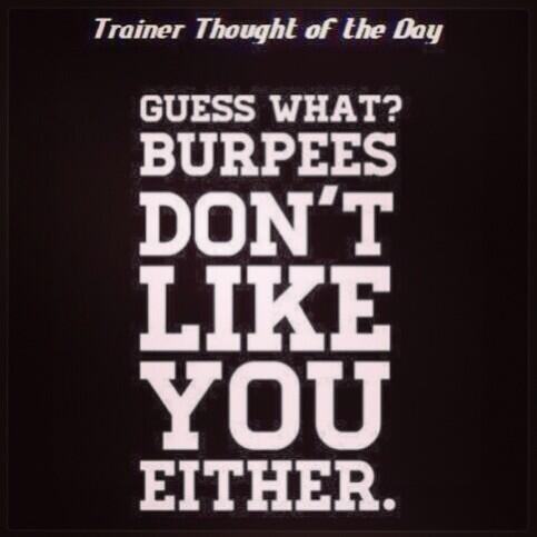 BridgeBootcamp's tweet image. #burpees