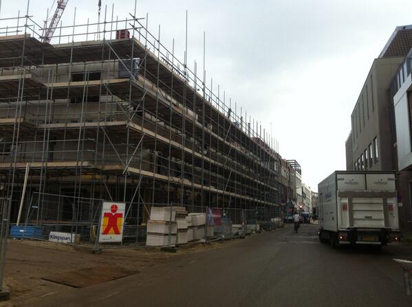 Bouw Poppodium Grenswerk nadert hoogste punt. In februari! #Vorstverletkunnenwemissen
